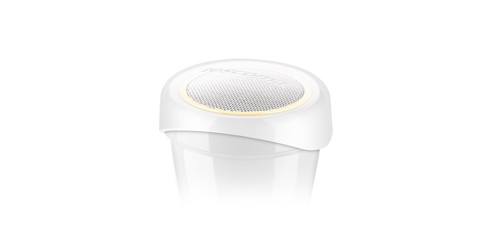 Tescoma Barattolo Spargi Zucchero a Velo 200 ml Delicia - Plastica e Acciaio Inox, Anello Colorato per Identificazione Contenuto