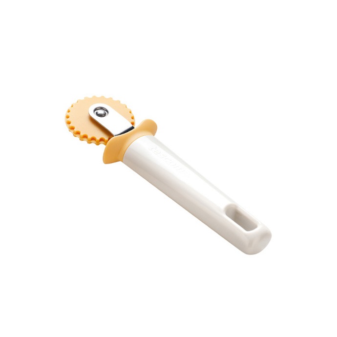 Tescoma Cortapasta Rueda Rizado Delicia - Acciaio Inossidabile, Argento, per Tagliare e Chiudere Pasta Ripiena