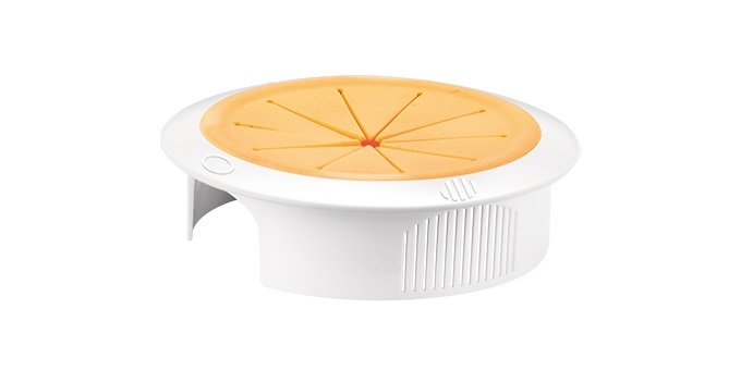 Tescoma Contenitore con Coperchio Paraschizzi 1.2 L Delicia - Plastica Resistente, Adatto a Fruste Elettriche e Frullatori, Coperchio Orientabile