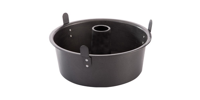 Tescoma Stampo per Angel Cake Ø 26 cm DELICIA - Rivestimento antiaderente, Fondo estraibile, Adatto per forno elettrico e a gas