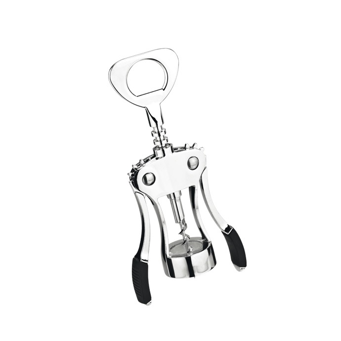 Tescoma Cavatappi a leva GrandCHEF - Cavatappi ad ala in Acciaio Inossidabile, Metallo, 65 mm x 195 mm