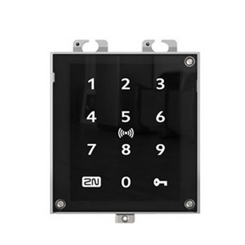 2N Access Unit 2.0 Touch KeyPad - Tastierino Nero per Sistema Intercom con RFID