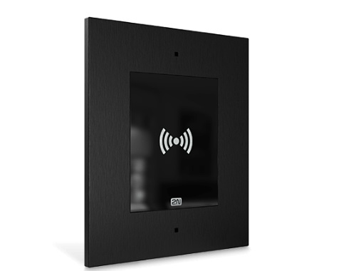 2N 9160341 Lettore di Controllo di Accesso Nero - Lettore Chip/Card 125 kHz, IP54, PoE, 800 g