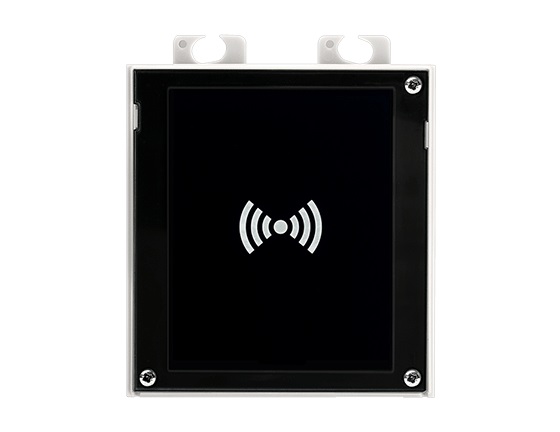 2N Telecommunications Lettore RFID Nero 91550942 - 13.56 MHz, Supporta ISO/IEC 14443A, Mifare Classic, DESFire