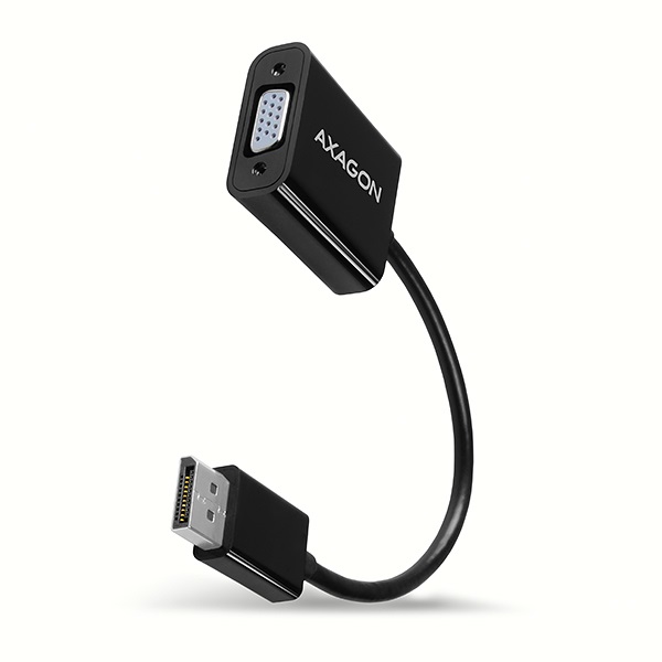 AXAGON Adattatore DisplayPort a VGA RVD-VGN 0,16 m - Nero