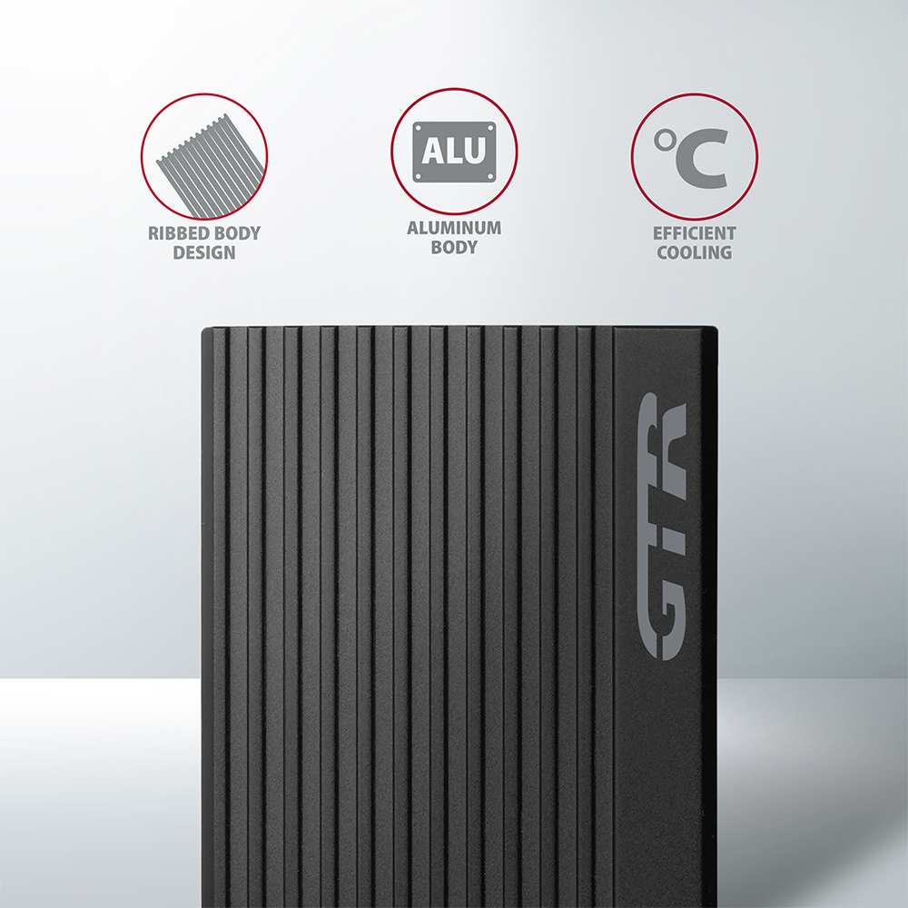 Axagon EM2-GTR Box Esterno SSD M.2 USB-C 3.2 Gen 2 Nero