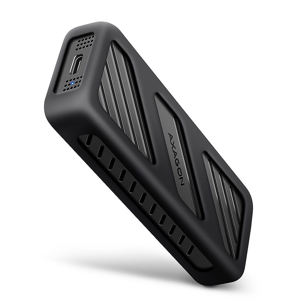 AXAGON EEM2-20G Custodia SSD Esterno M.2 NVMe USB-C 20Gbps Nero