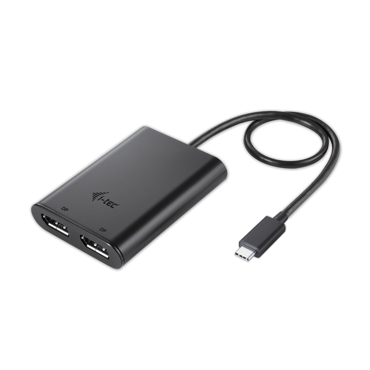 i-tec USB-C 3.1 Dual 4K DP Video Adapter - Adattatore USB tipo-C a 2x DisplayPort, Risoluzione 3840 x 2160 Pixel