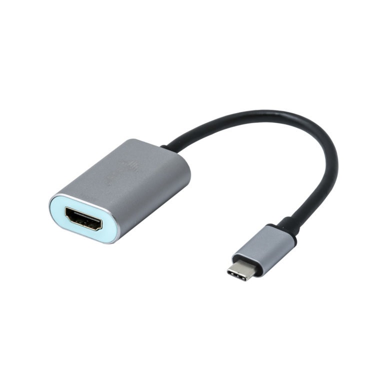 i-tec Metal USB-C HDMI Adapter 4K/60Hz - 0,15 m, USB tipo-C, HDMI Maschio/Femmina, Risoluzione 3840 x 2160 Pixel