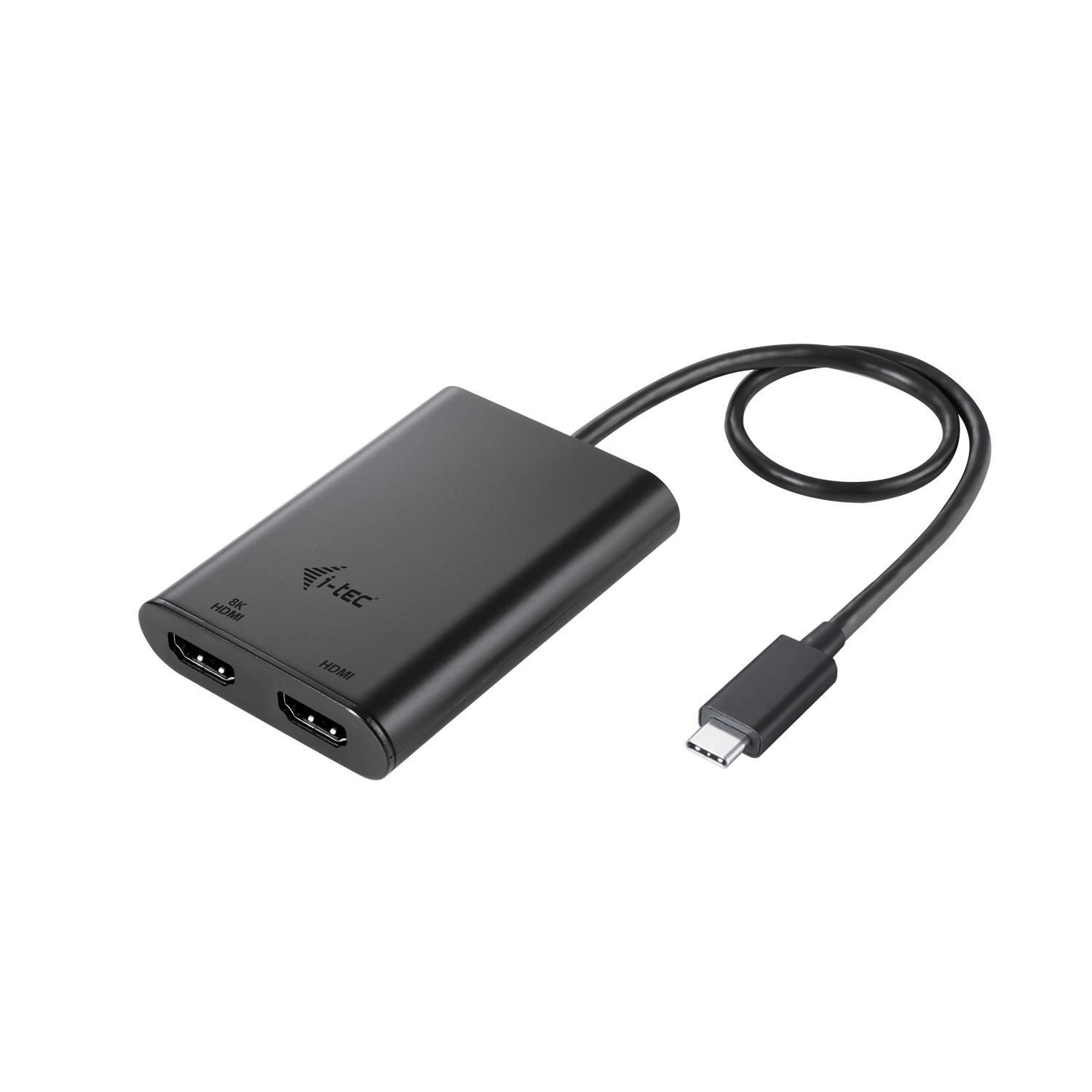 i-tec Adattatore HDMI C31DUAL4K60HDMI - USB-C Dual 4K/60Hz (singolo 8K/30Hz), Uscita HDMI, Risoluzione 7680 x 4320 Pixel