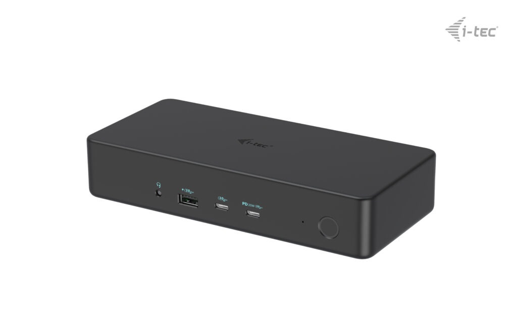 i-tec Docking Station Professionale Dual 4K USB 3.0 / USB-C / Thunderbolt 3 Generation 2 Power Delivery 100W