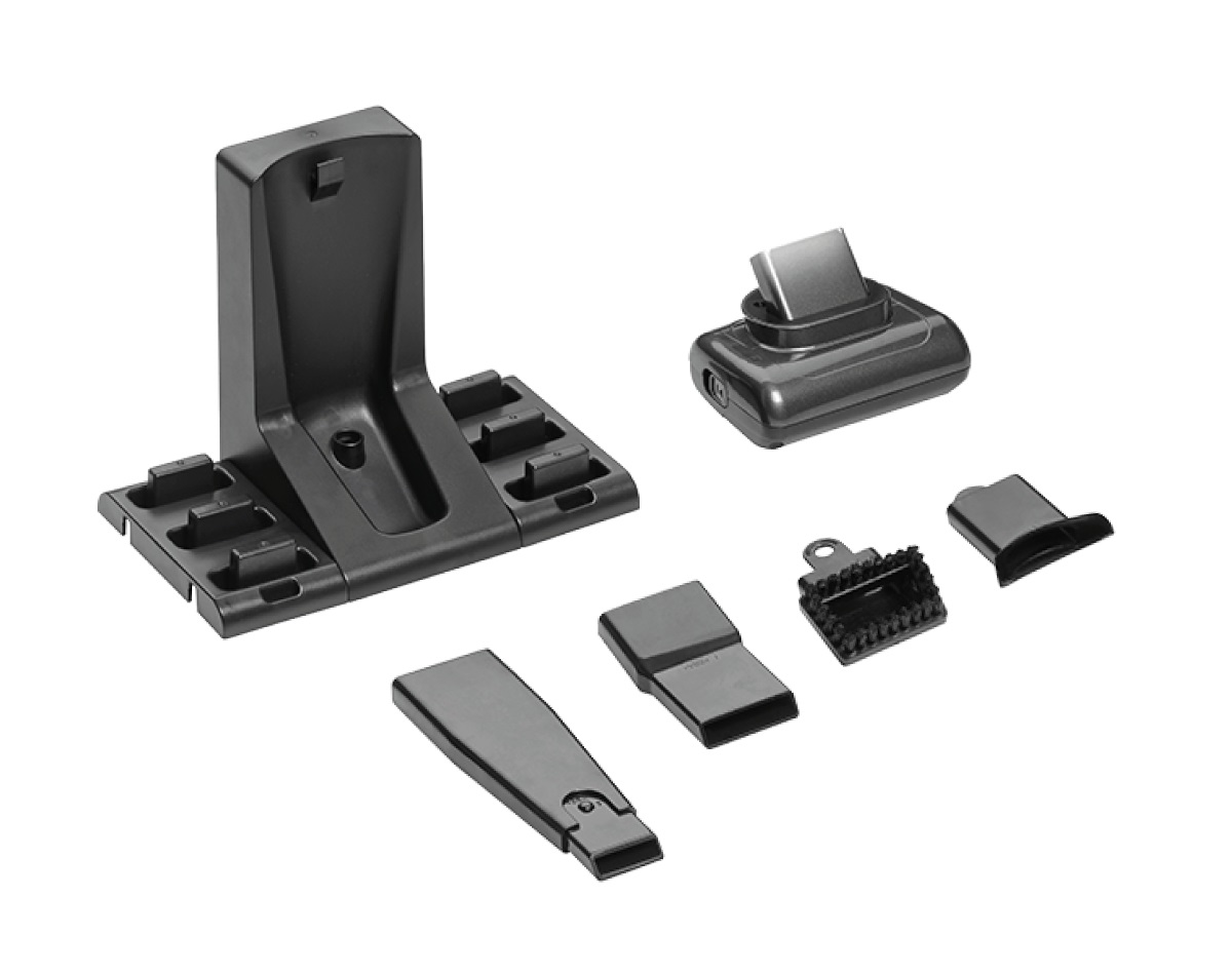 Concept VP4380 Aspirapolvere a Mano Senza Filo Real Force 18,5 V, Nero, 0,45 Litri, Senza Sacchetto