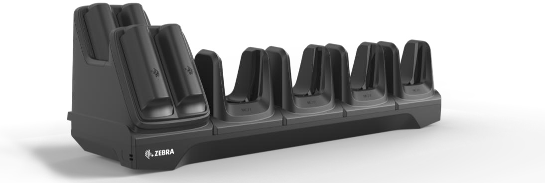 Zebra CRD-MC2X-4SC4BC-01 Caricabatterie Interno AC per Computer Portatile - Colore Nero