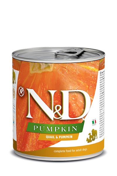Farmina N&D Pumpkin Quaglia e Zucca 285g - Alimento Completo per Cani Adulti