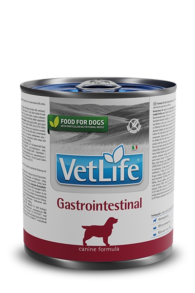 Farmina Vet Life Gastrointestinal 300g - Alimento Umido Dietetico Completo per Cani, Supporto Intestinale