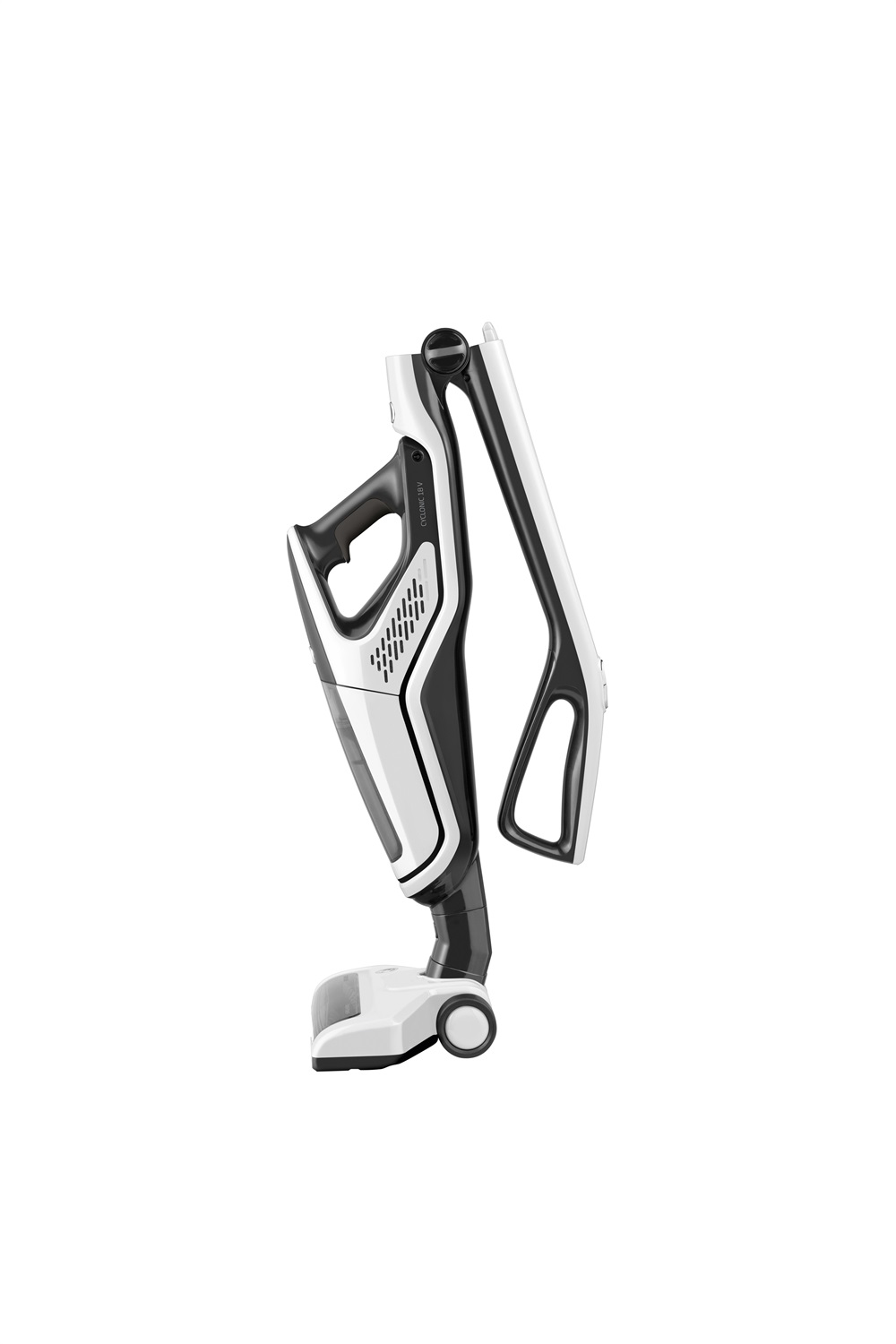 Beko VRT61818VW Scopa Elettrica 2 in 1 Ricaricabile Senza Sacchetto con Aspirabriciole Estraibile, Bianco, 18V, 60min, HEPA, 0.5 Litri