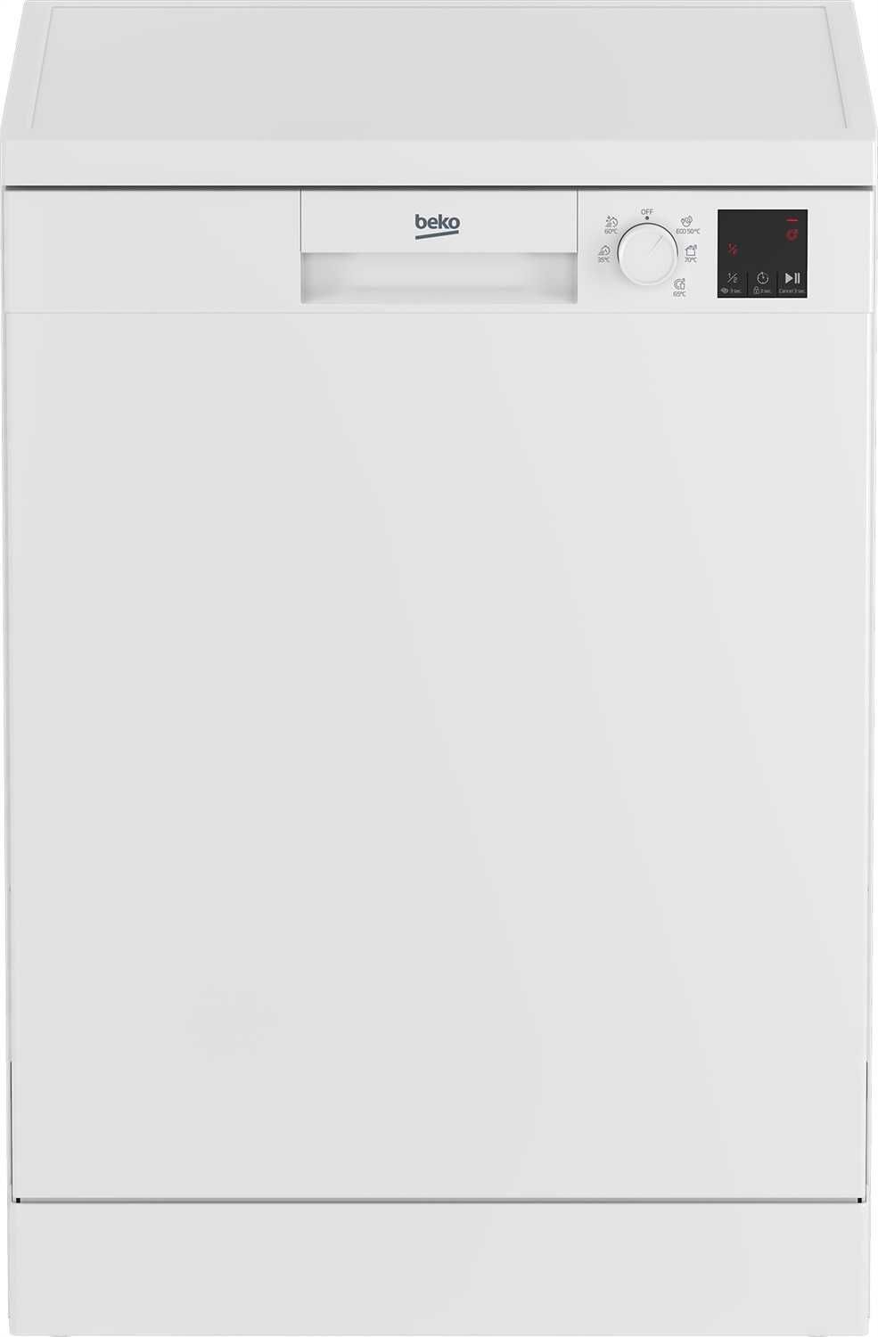 Beko DVN05320W: Lavastoviglie a Libera Installazione Bianca, 60 cm, 13 Coperti, Classe E