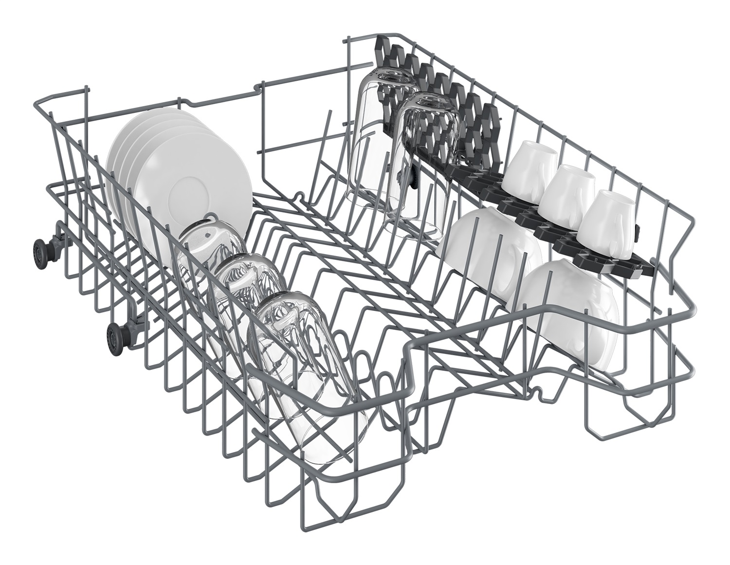 Beko DIS35020 - Lavastoviglie da Incasso Scomparsa Totale Slim 45 cm, 10 Coperti, Classe A , Silenziosa con Dispenser Scorrevole e Illuminazione LED