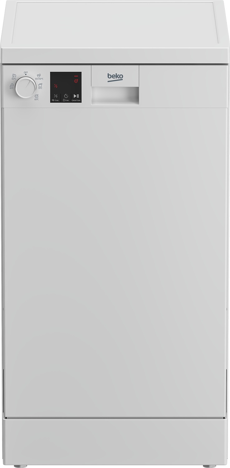 Beko DVS05024W: Lavastoviglie SLIM a Libera Installazione , 45 cm, 10 Coperti