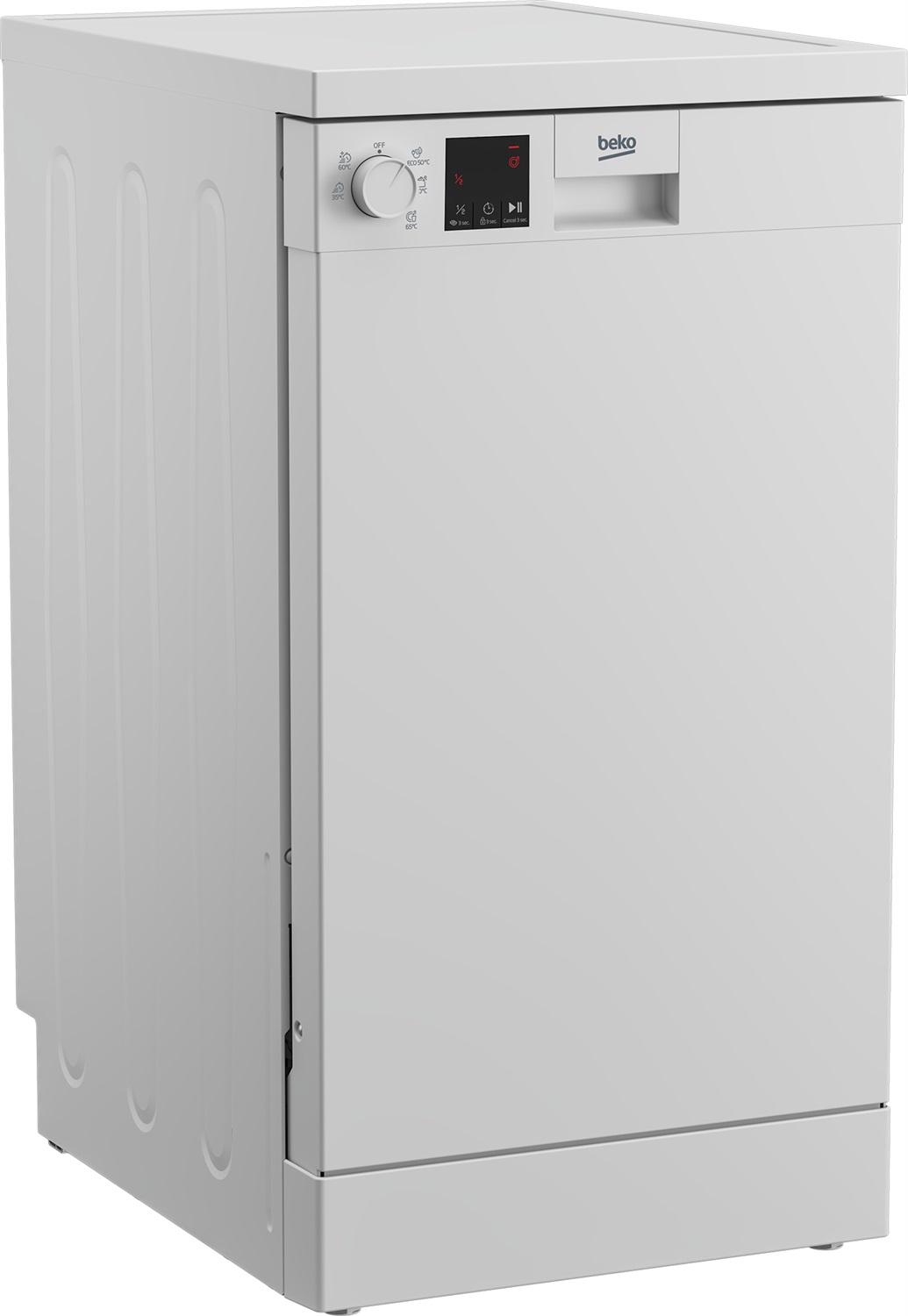 Beko DVS05024W: Lavastoviglie SLIM a Libera Installazione , 45 cm, 10 Coperti