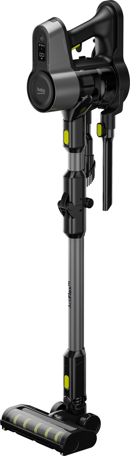 Beko VRT84225VI Scopa Elettrica Senza Filo 350W, Capacità 0,6L, 3 Modalità di Pulizia, MOP Integrato, Spazzola per Animali, Antracite