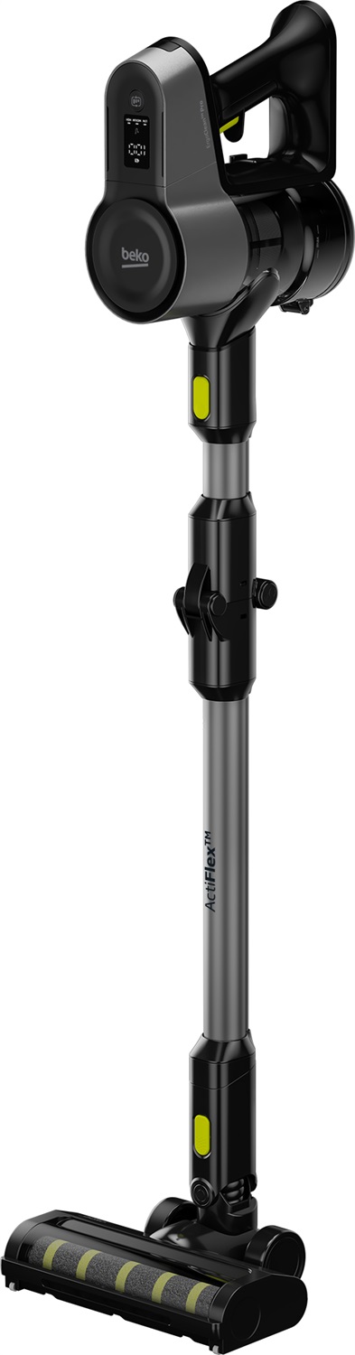 Beko VRT84225VI Scopa Elettrica Senza Filo 350W, Capacità 0,6L, 3 Modalità di Pulizia, MOP Integrato, Spazzola per Animali, Antracite