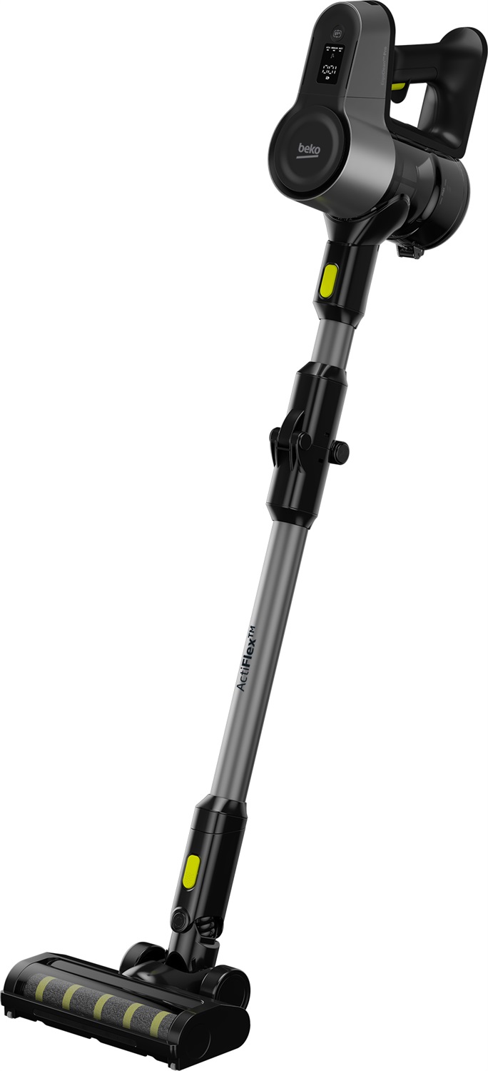 Beko VRT84225VI Scopa Elettrica Senza Filo 350W, Capacità 0,6L, 3 Modalità di Pulizia, MOP Integrato, Spazzola per Animali, Antracite