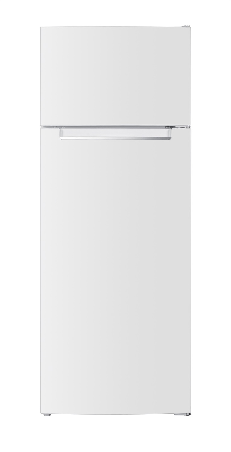 Beko RDSO206K40WN: Frigorifero Doppia Porta Statico, 206 Litri, Classe E, Libera Installazione, Bianco, 143x54.5x55.5 cm