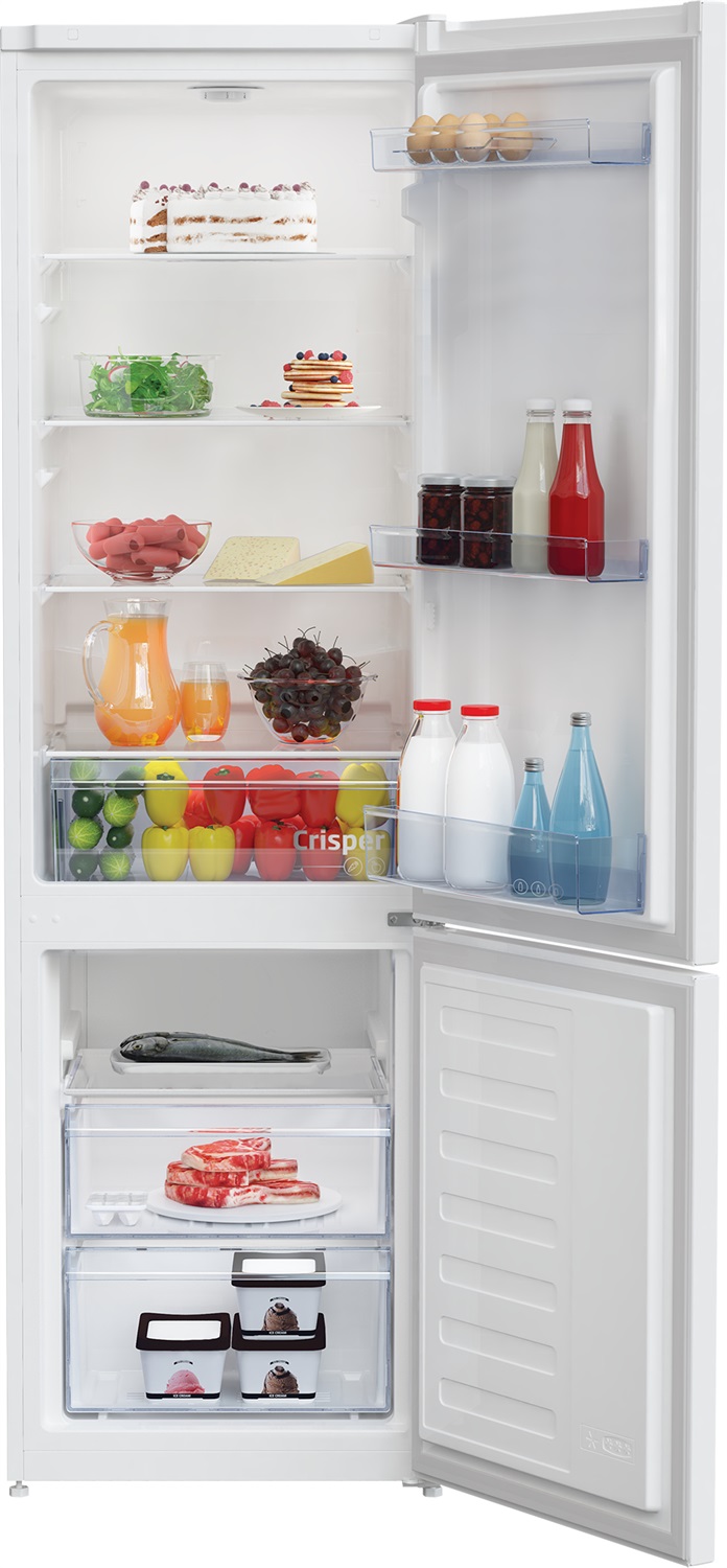 Beko RCSA300K40WN Frigorifero Combinato Statico 291 Litri Classe E Bianco con Sistema MinFrost