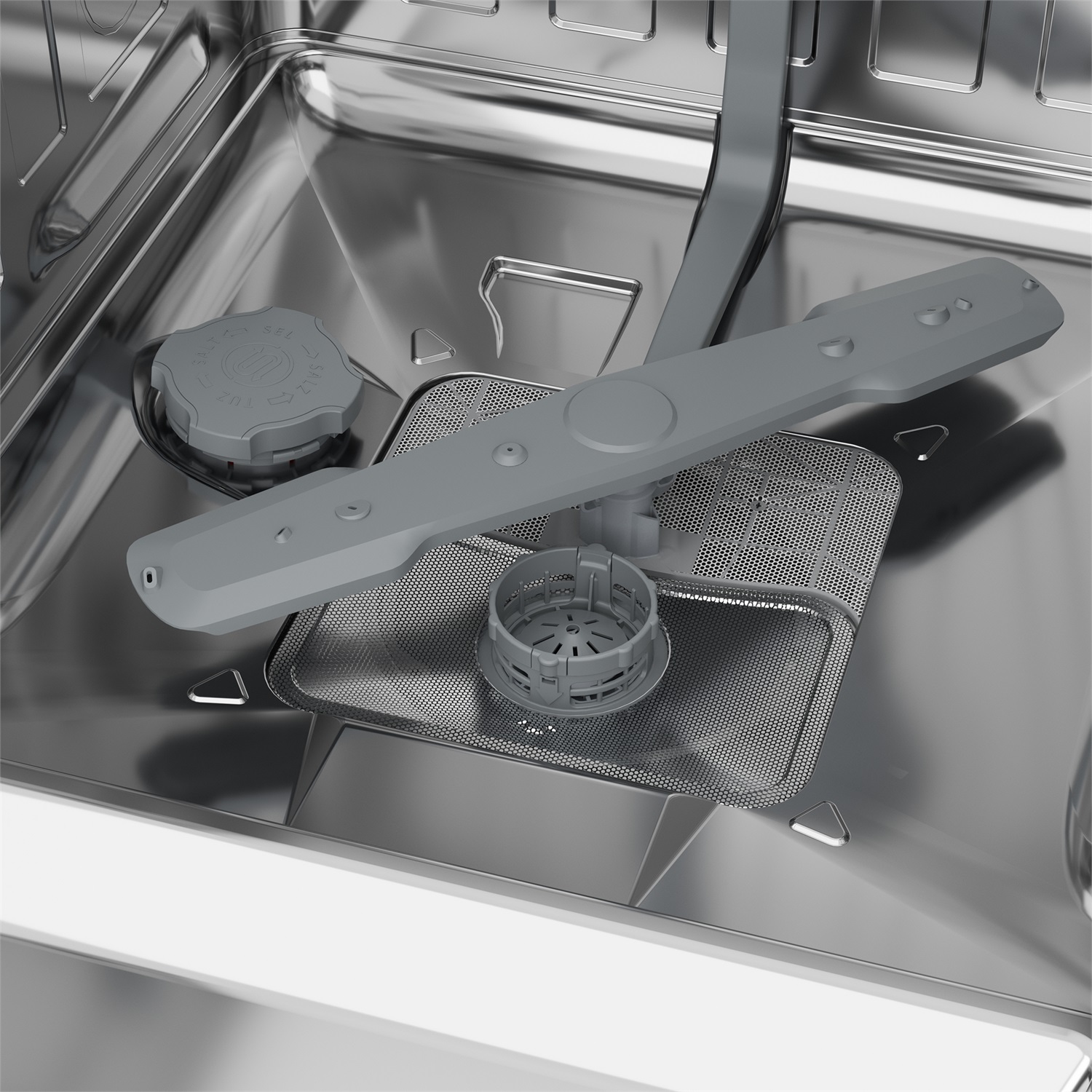 Beko B300 Lavastoviglie a Scomparsa Totale 60 cm, 13 Coperti, Classe D, 49 dBA, 4 Programmi, Display LED