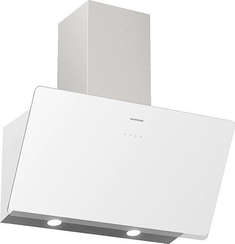 Silverline 3457 SOHO Cappa Aspirante a Parete Bianco 80 cm 648 m³/h Classe A Touch Control LED