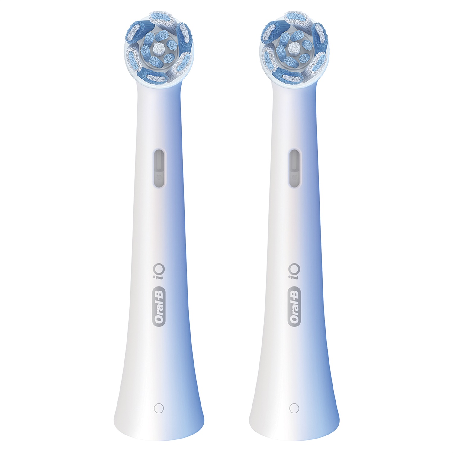 Oral-B iO Series Ultimate Clean - Testine di Ricambio Rotonde con Setole CrissCross per Pulizia Profonda e Rimozione della Placca, 2 Pezzi