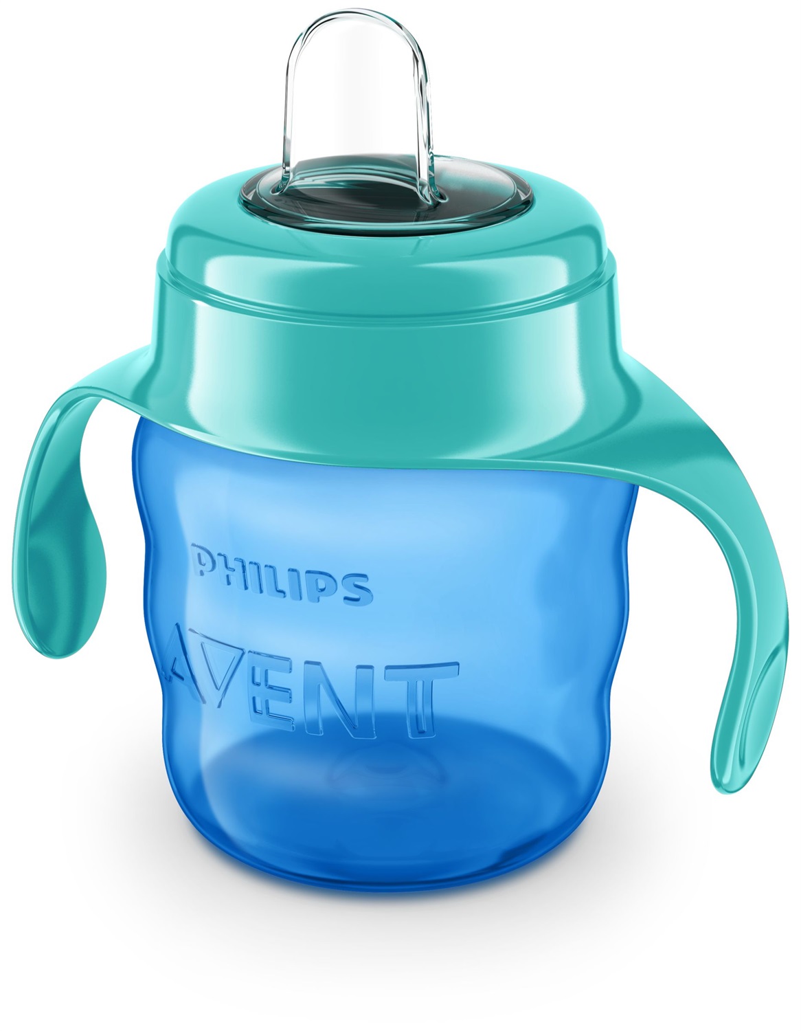 Philips Avent Tazza con Beccuccio Morbido da 200 ml per Bambini 6m - Antigoccia e Facile da Usare