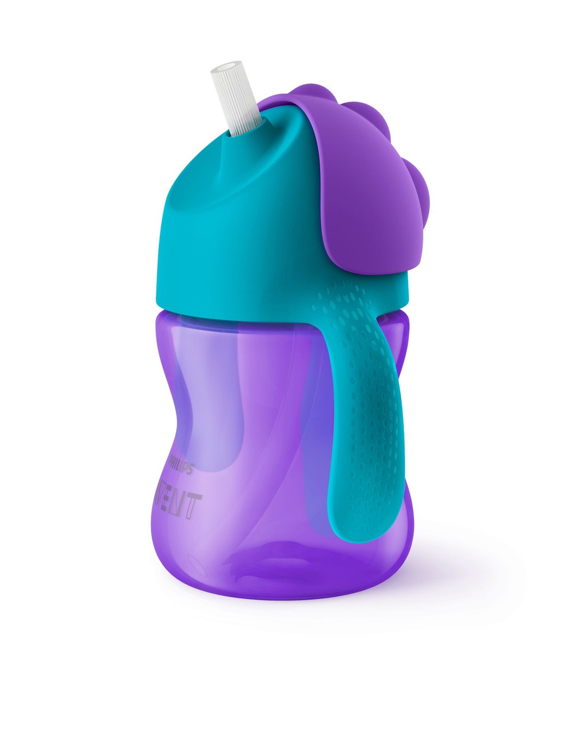 Philips Avent Tazza con Cannuccia Flessibile 200 ml 9m - Design Ergonomico e Anti-Perdita
