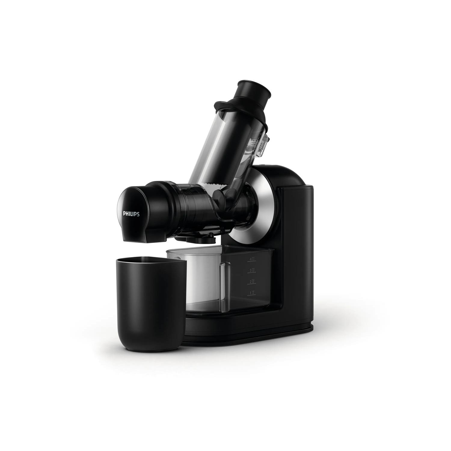 Philips Viva Collection Estrattore di Succo HR1889/70 - 150W, Apertura XL 70mm, Nero/Argento, Tecnologia Gentle Squeezing