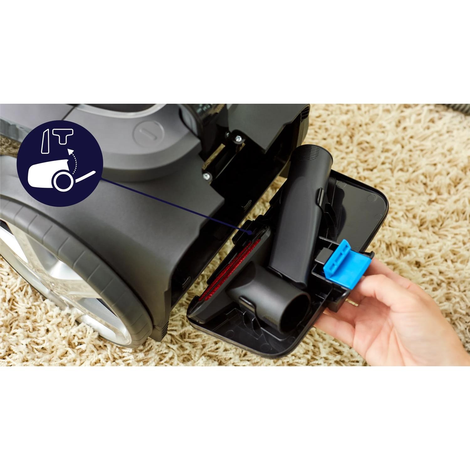 Philips PowerPro Expert Aspirapolvere senza sacco FC9744/09 - 900 W, A cilindro, Secco, 2 L, Filtro per allergia, Tecnologia PowerCyclone 8