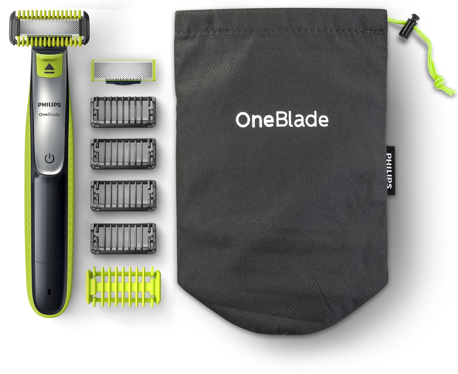 Philips OneBlade QP2630/30 - Rasoio Elettrico e Regolabarba con Tecnologia OneBlade, Accessori per Diverse Lunghezze di Barba