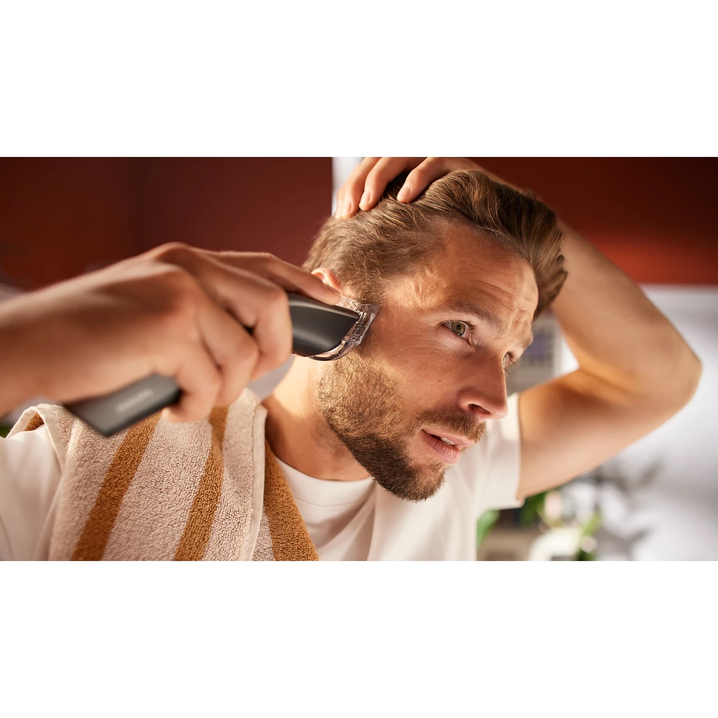 Philips Hair Clipper Series 5000 HC5630/15 - Regolacapelli Lavabile con Tecnologia Trim-n-Flow Pro e DualCut, 28 Lunghezze da 0,5 mm a 28 mm, Autonomia 90 Minuti