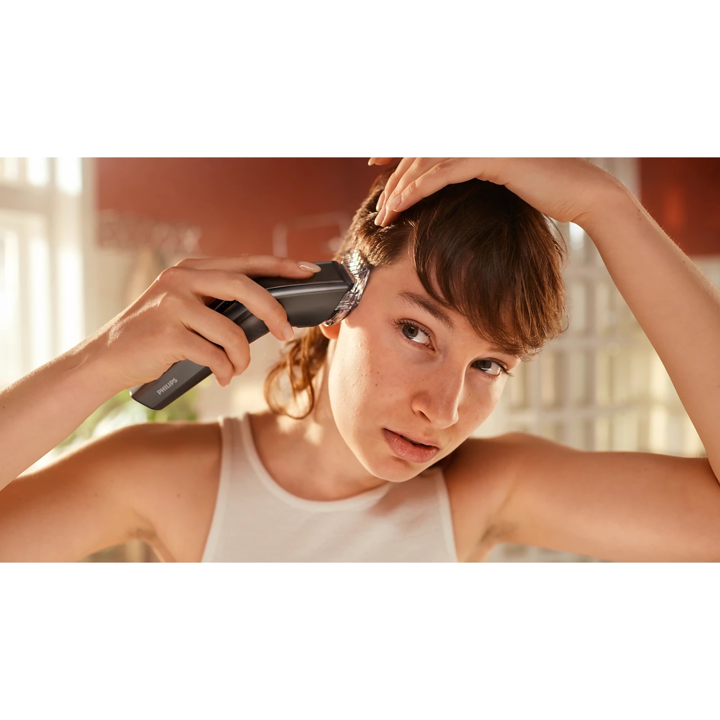 Philips 5000 Series Hairclipper HC5650/15 - Regolacapelli Lavabile, Nero e Argento, Lunghezza Minima 0,5 mm, Lunghezza Massima 2,8 cm, Acciaio Inossidabile, Batteria con 90 min di Funzionamento