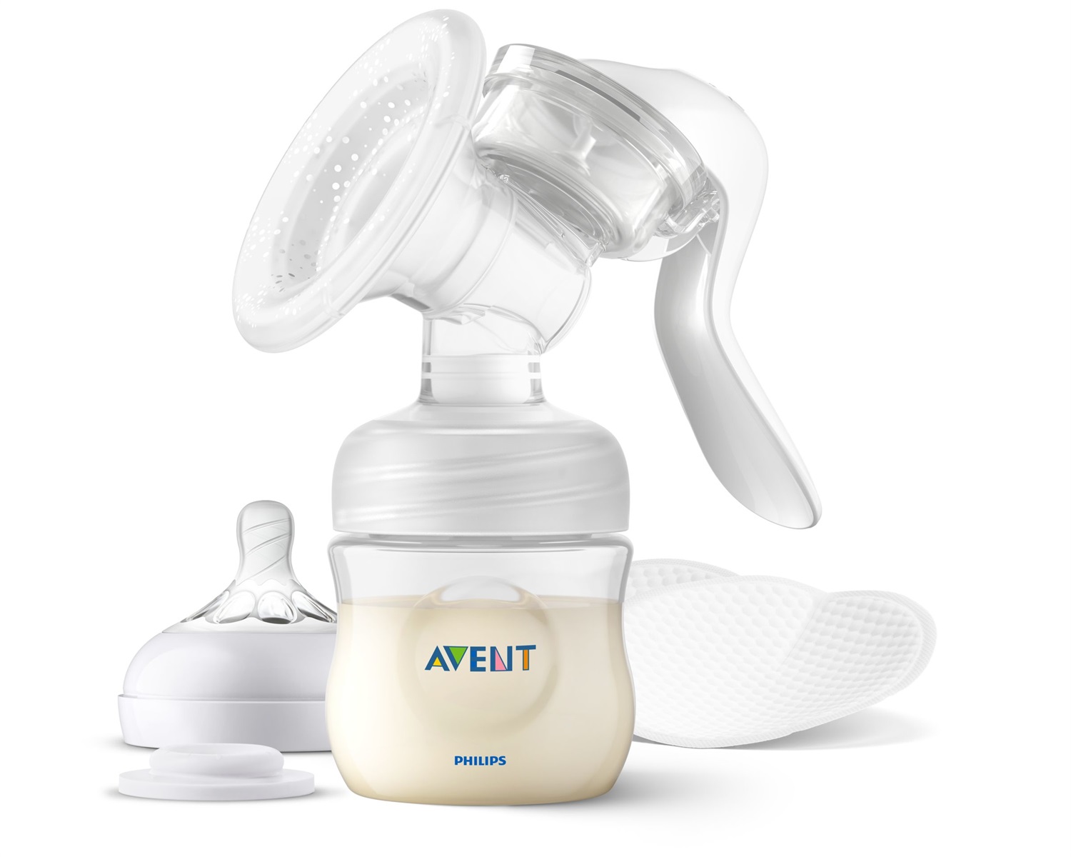 Philips AVENT SCF430/10 Tiralatte Manuale con Tecnologia Natural Motion e Flangia in Silicone