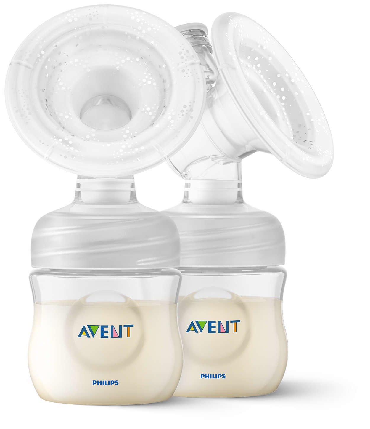 Philips AVENT SCF338/11 Tiralatte Elettrico Doppio con Kit di Estrazione e Biberon Natural