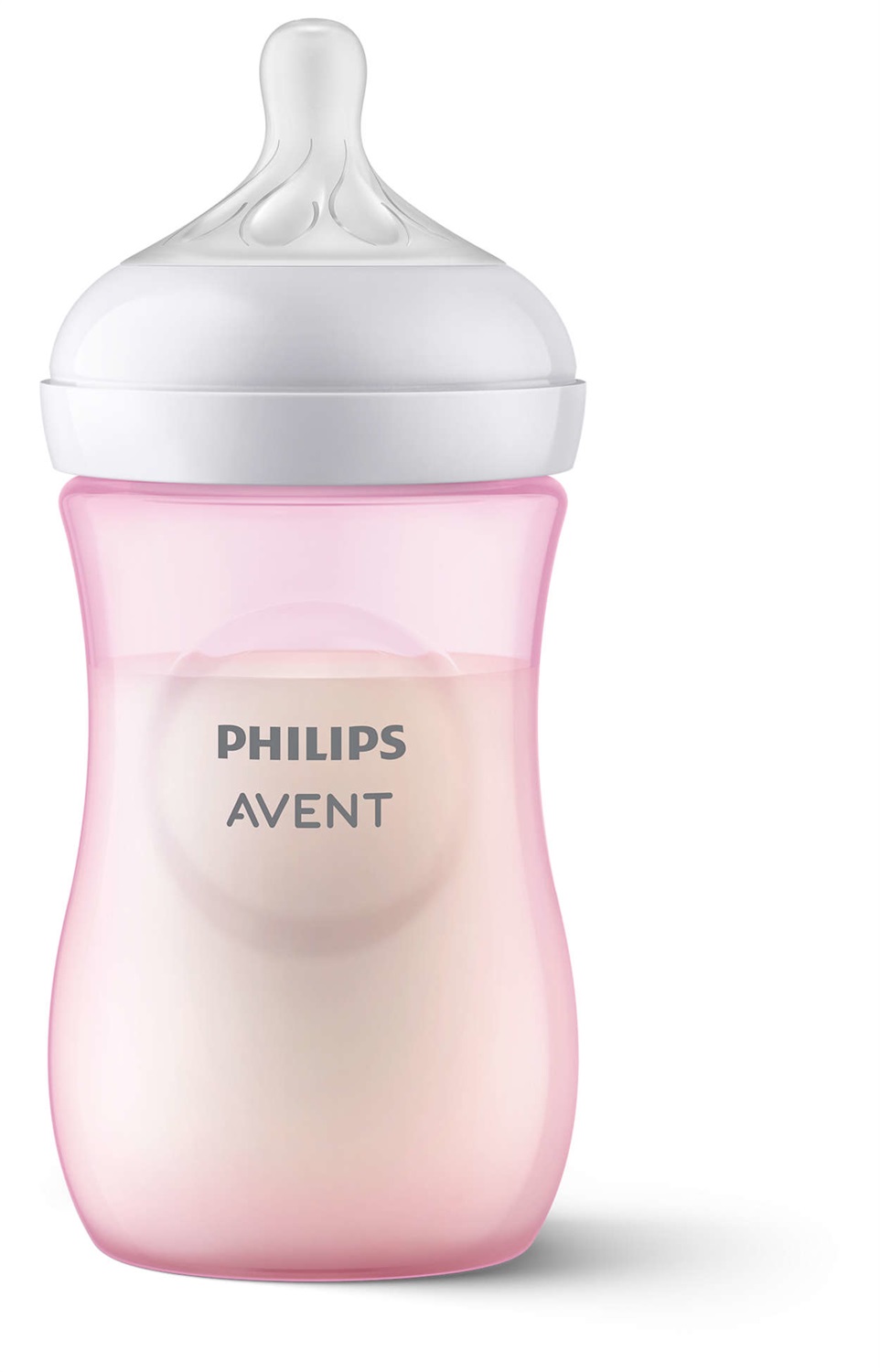 Philips Avent Biberon Natural Response Rosa 260ml con Tettarella Flusso 3