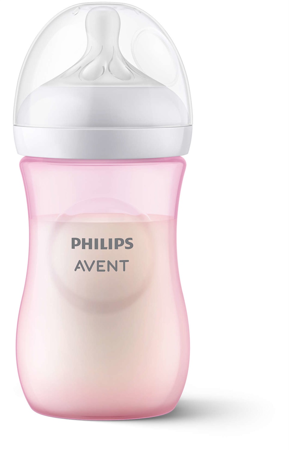 Philips Avent Biberon Natural Response Rosa 260ml con Tettarella Flusso 3