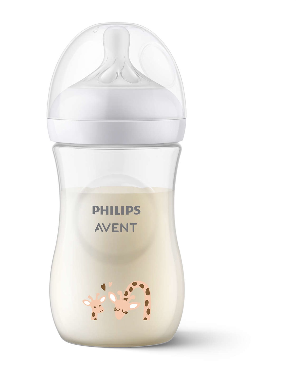Philips AVENT Biberon Natural Response 260ml - Giraffa, Senza BPA, per Neonati 1M