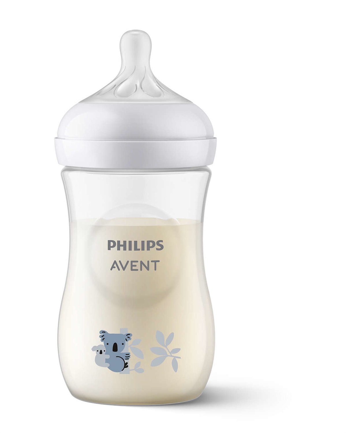 Philips AVENT Biberon Natural Response SCY903/67 260 ml con Tettarella Koala, Senza BPA, per Neonati 1m