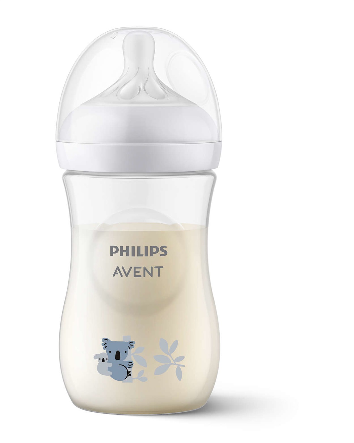 Philips AVENT Biberon Natural Response SCY903/67 260 ml con Tettarella Koala, Senza BPA, per Neonati 1m