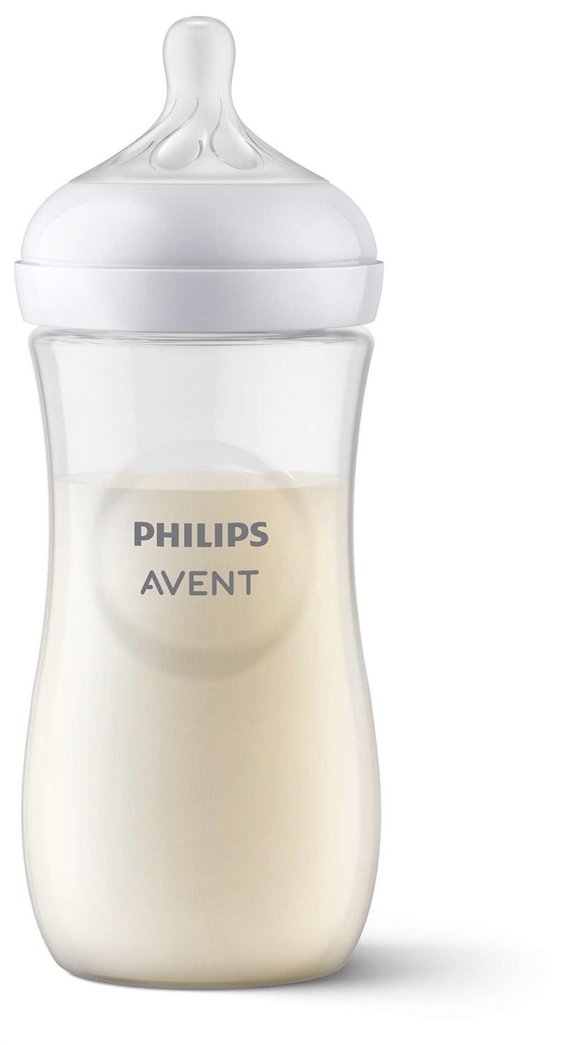 Philips Avent Biberon Natural Response 330 ml - Senza BPA, Tettarella Anticolica, per Neonati da 3 Mesi