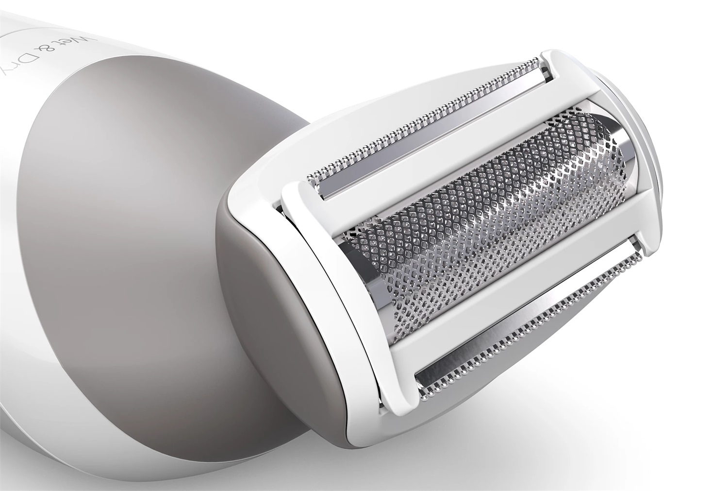 Philips Lady Shaver Series 6000 BRL126/00 - Rasoio senza filo Wet & Dry, Argento e Bianco, 1 testina, Autonomia 40 min