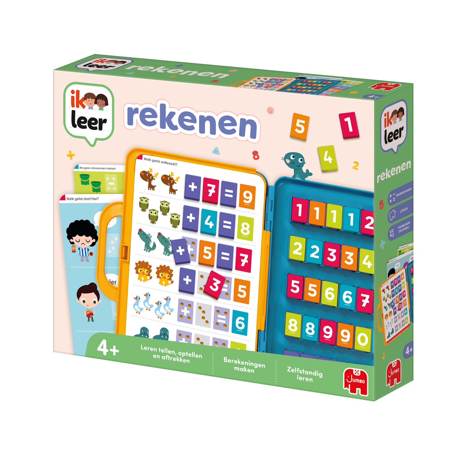 Disney Gioco Imparo a Calcolare Jumbo 19570 - Colore Multiplo, Adatto da 4 Anni, 1 Giocatore