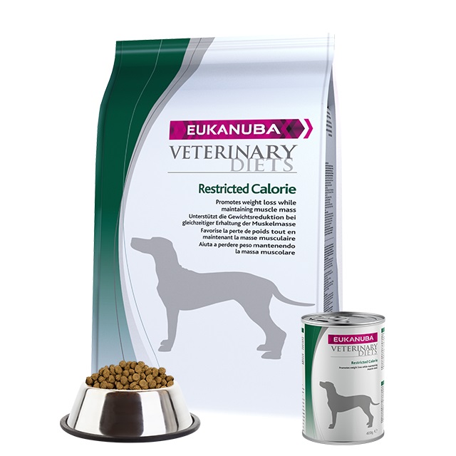 Eukanuba Veterinary Diets Restricted Calorie 12 kg - Cibo Secco per Cani con Pollo e Tacchino, per Gestione del Sovrappeso e Salute Generale